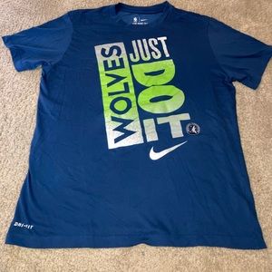 Timberwolves Nike Drifit shirt